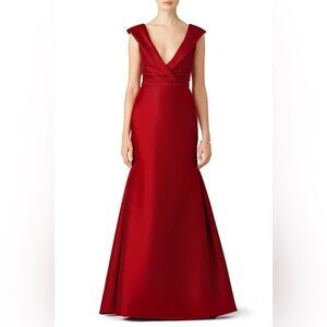 Pamela Roland Elegant Red Evening Gown - size 8 or Medium